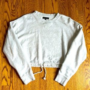 LA Hearts cropped sweatshirt